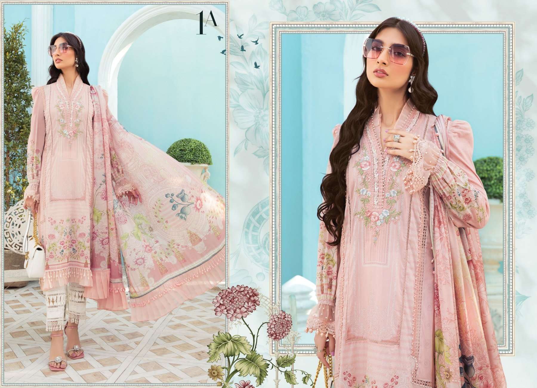  Secret Garden By Maria B Mprints 2022 -1B