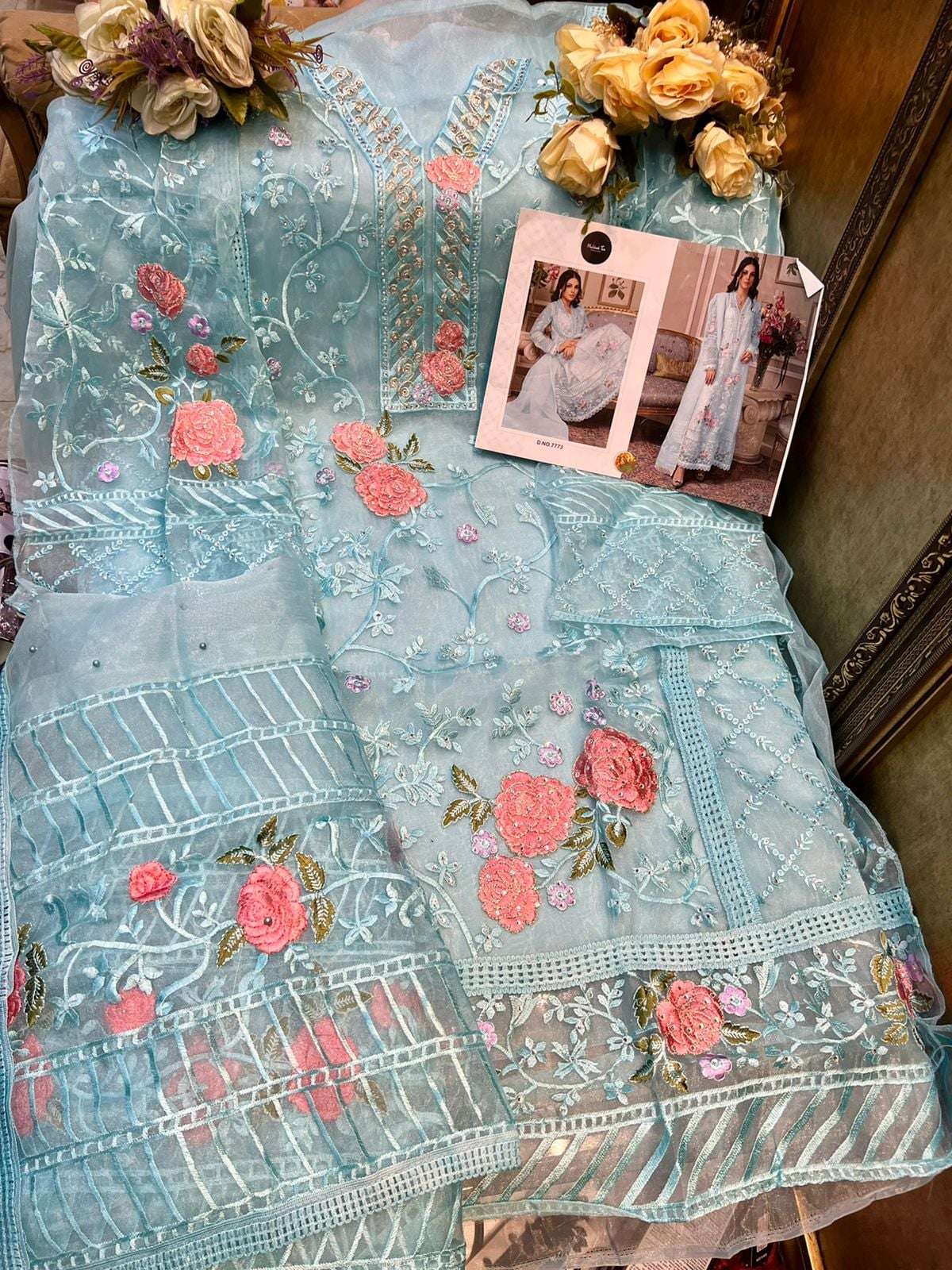 Mehboob Tex Bela Vol-1 7773 Colors  - 04A