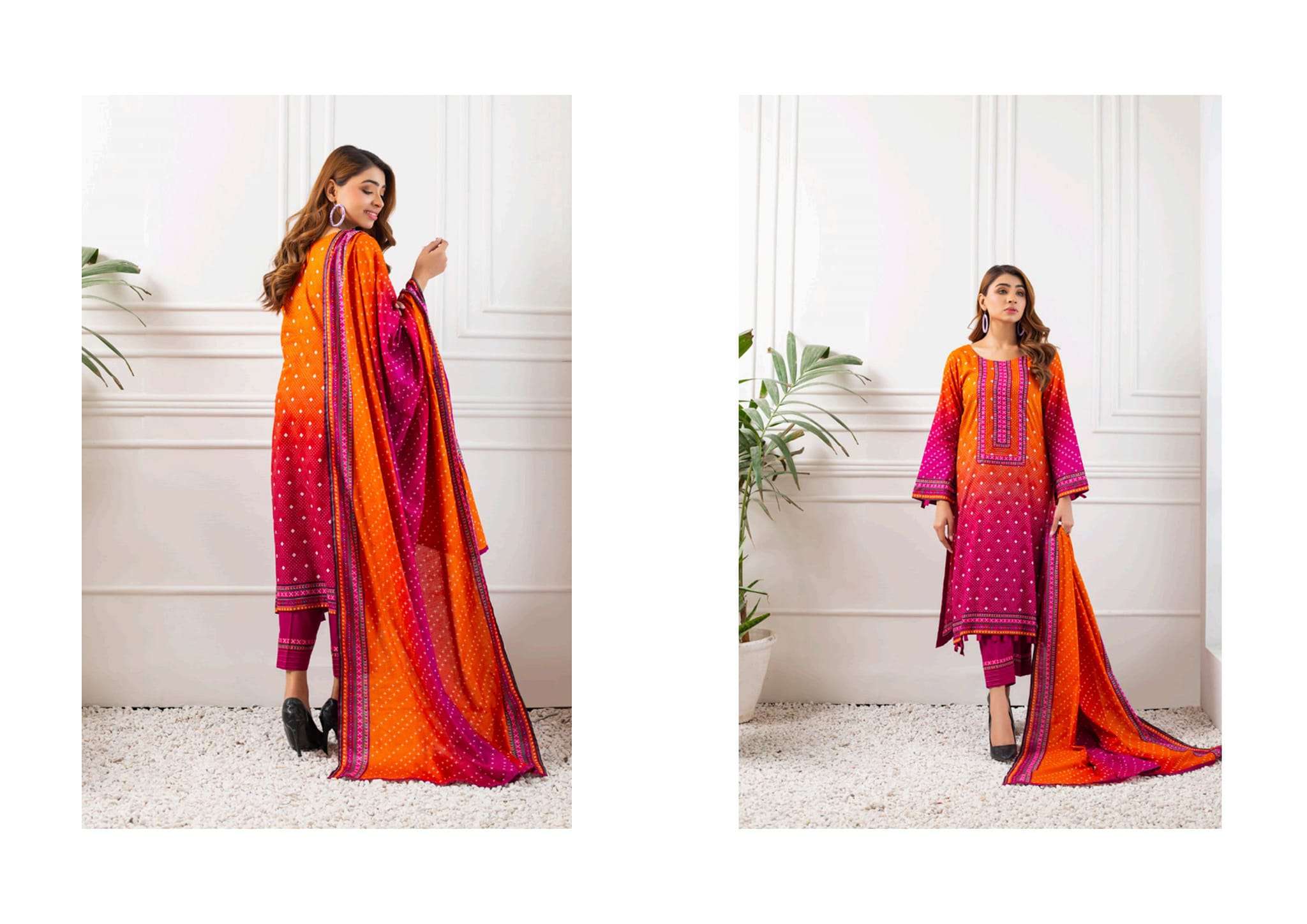  RangReza Printed Lawn Collection Vol-3 2022 By ZS Textiles - 01