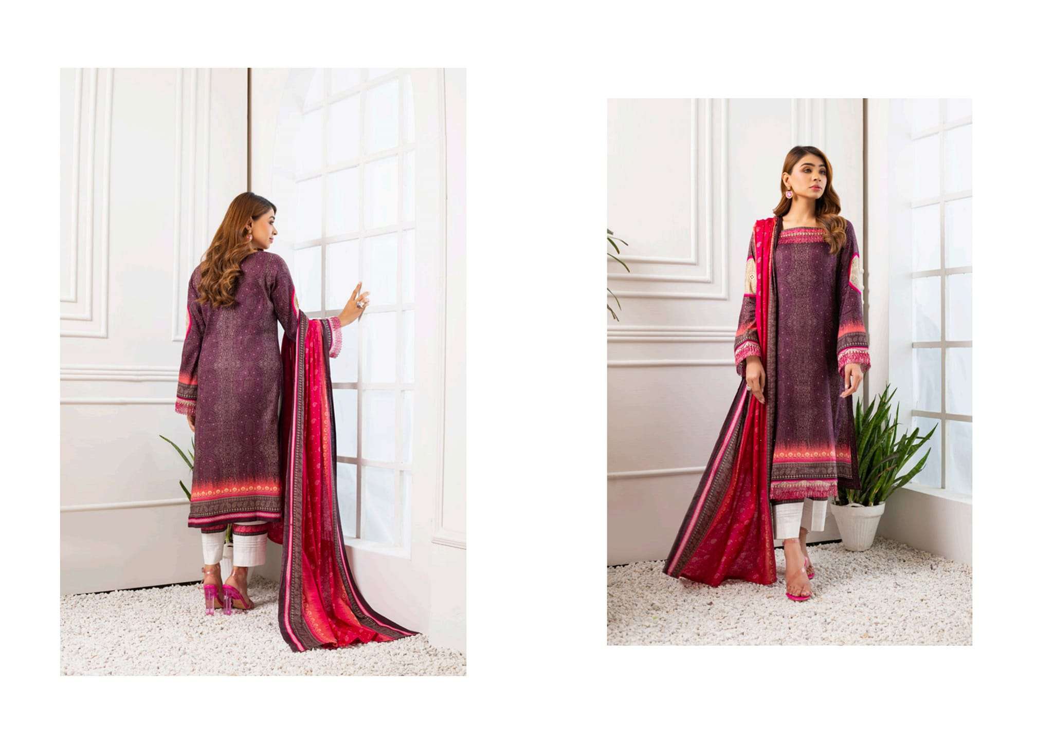  RangReza Printed Lawn Collection Vol-3 2022 By ZS Textiles - 07