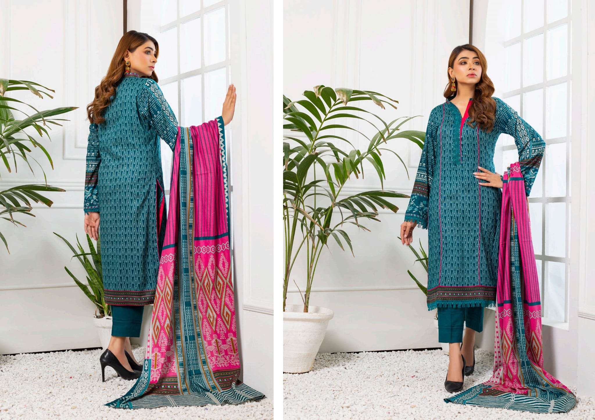  RangReza Printed Lawn Collection Vol-3 2022 By ZS Textiles - 10