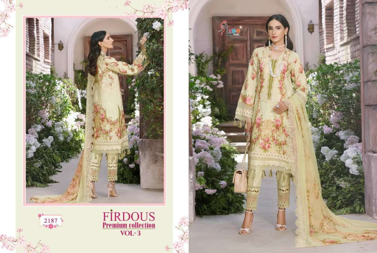 Shree Fabs Firdous Premium Collection Vol 3 -2187