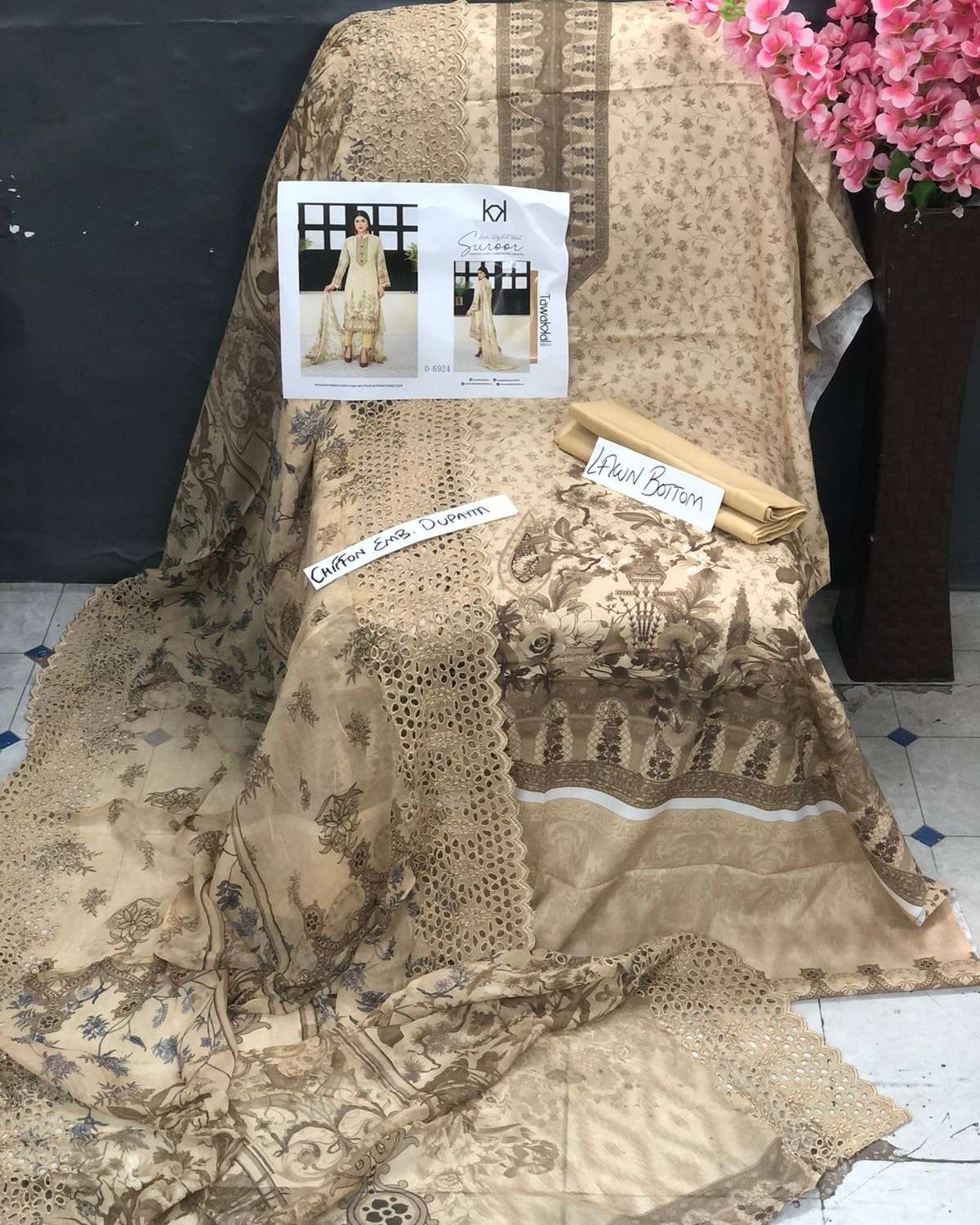 Tawakkal suroor Luxury lawn collection- 06