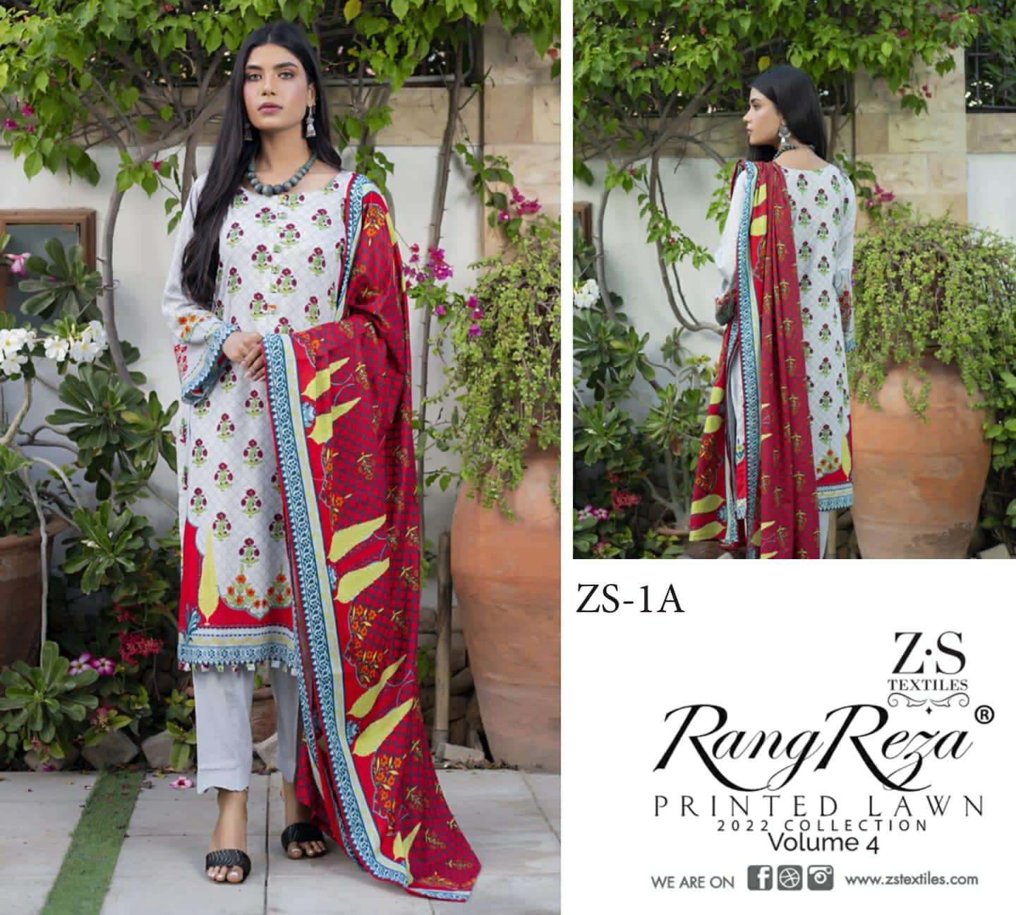 RANG REZA Lawn Vol 4 - 05