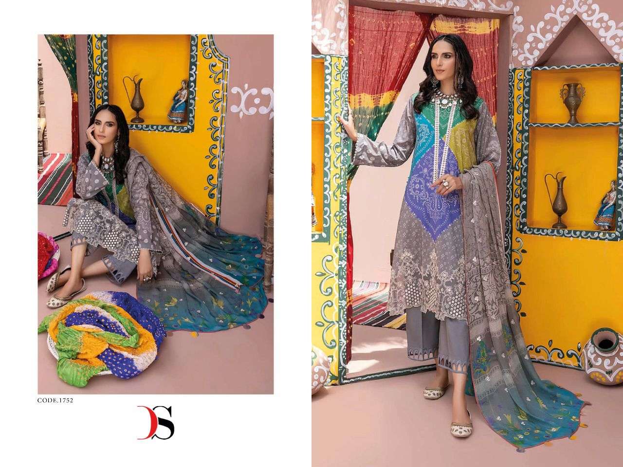 Gulbano Pasmina by DEEPSY SUITS - 1751