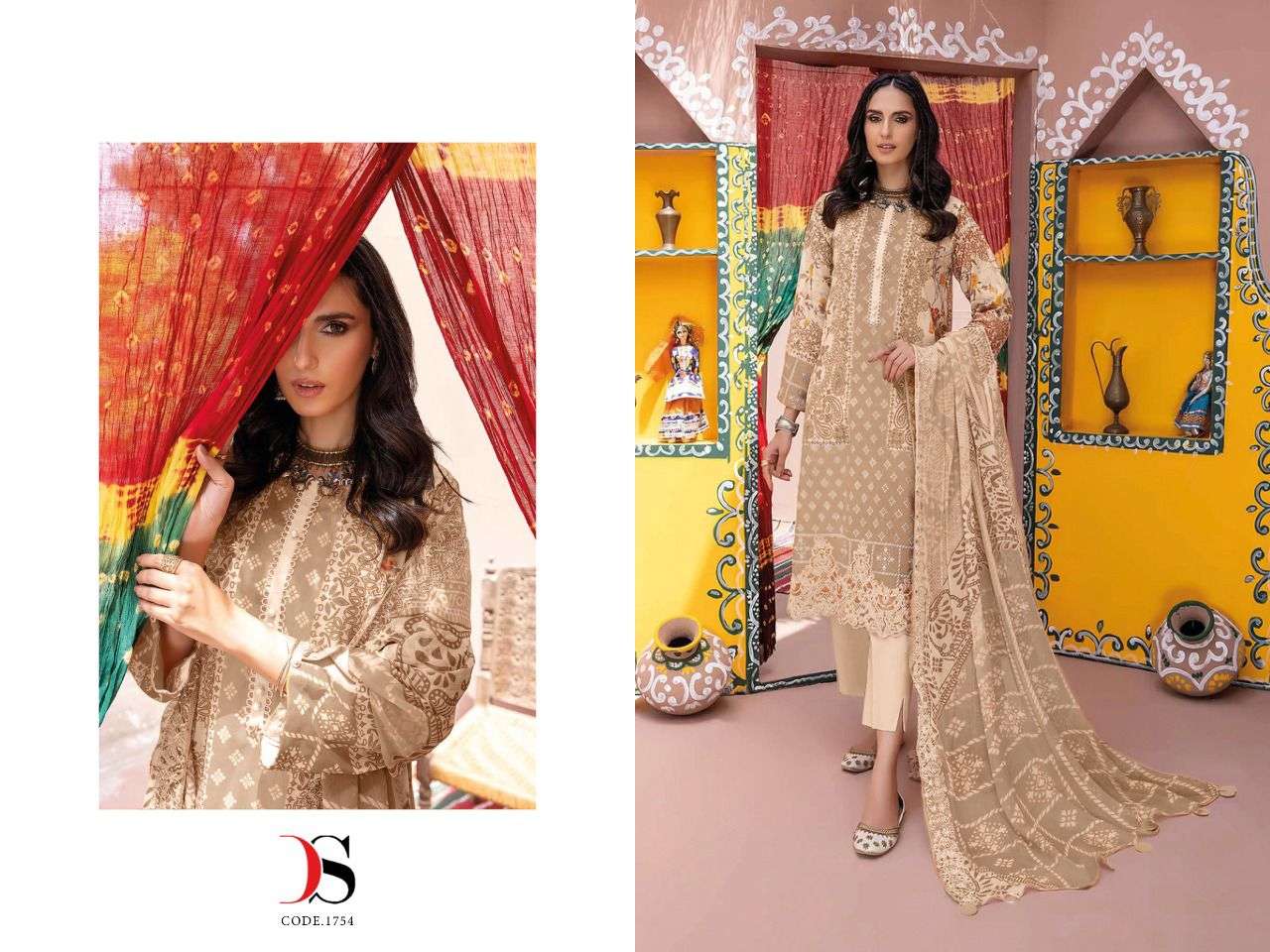 Gulbano Pasmina by DEEPSY SUITS - 1756