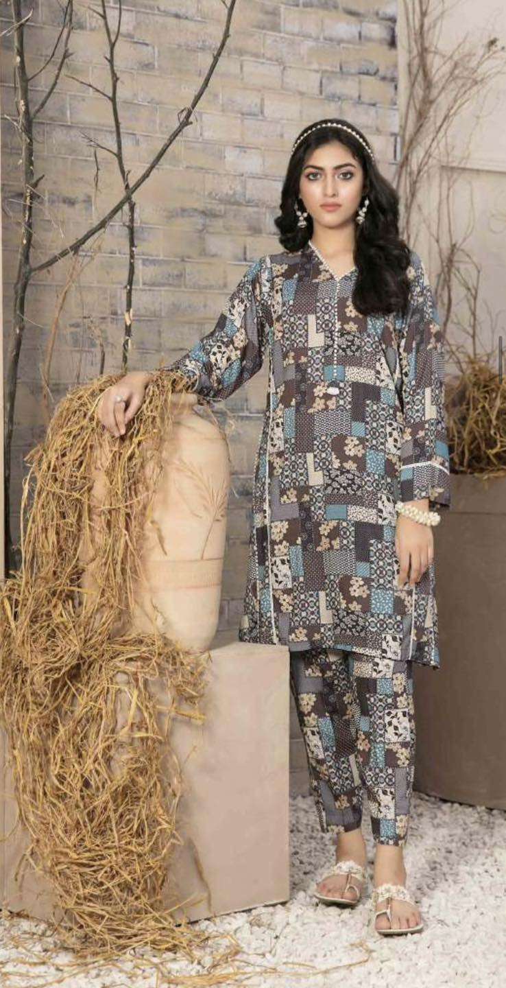  TAWAKKAL CASUALS STITCHED 2 PIECE - 02