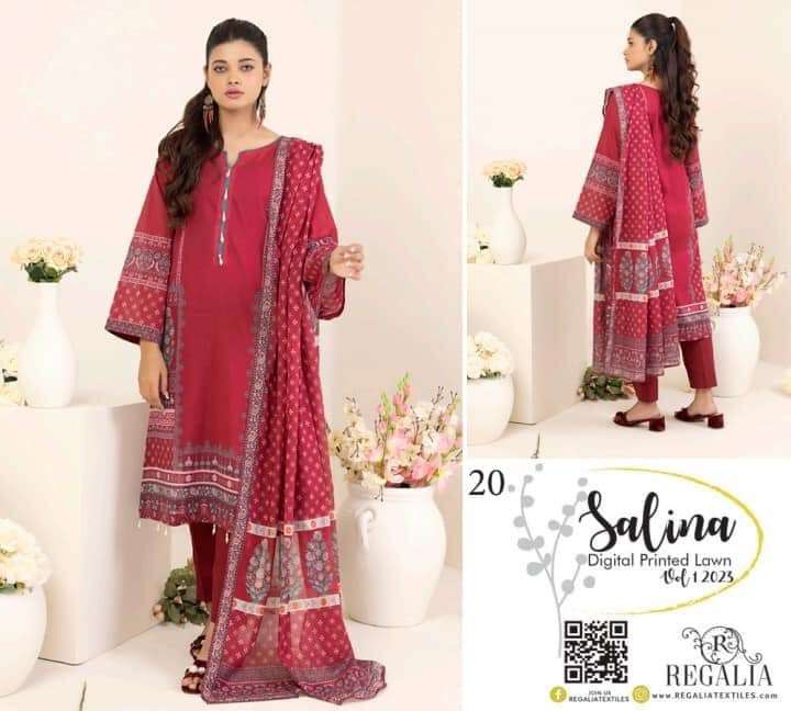  SALINA DIGITAL PRINTED LAWN VOL 1 2023 by REGALIA - 02
