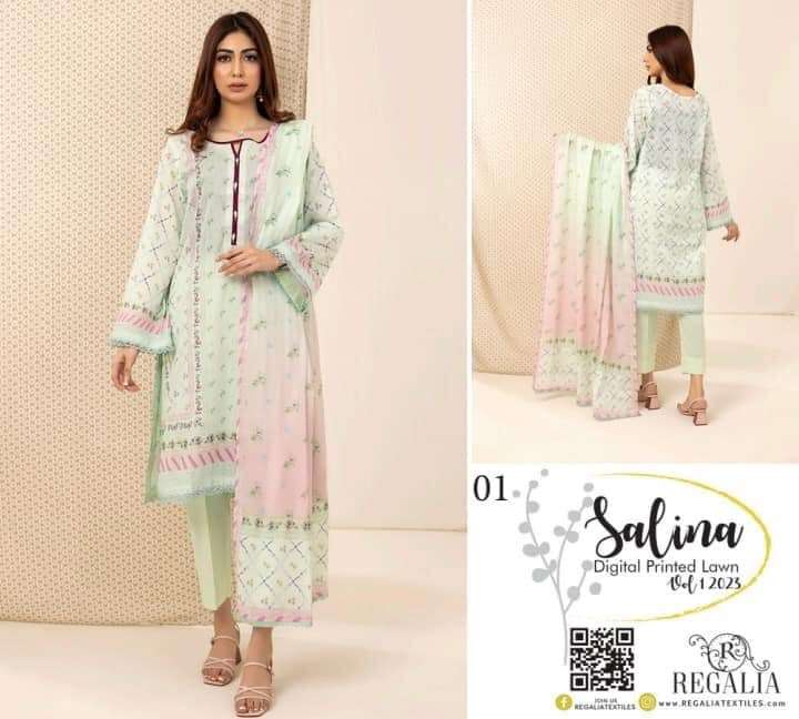  SALINA DIGITAL PRINTED LAWN VOL 1 2023 by REGALIA - 10