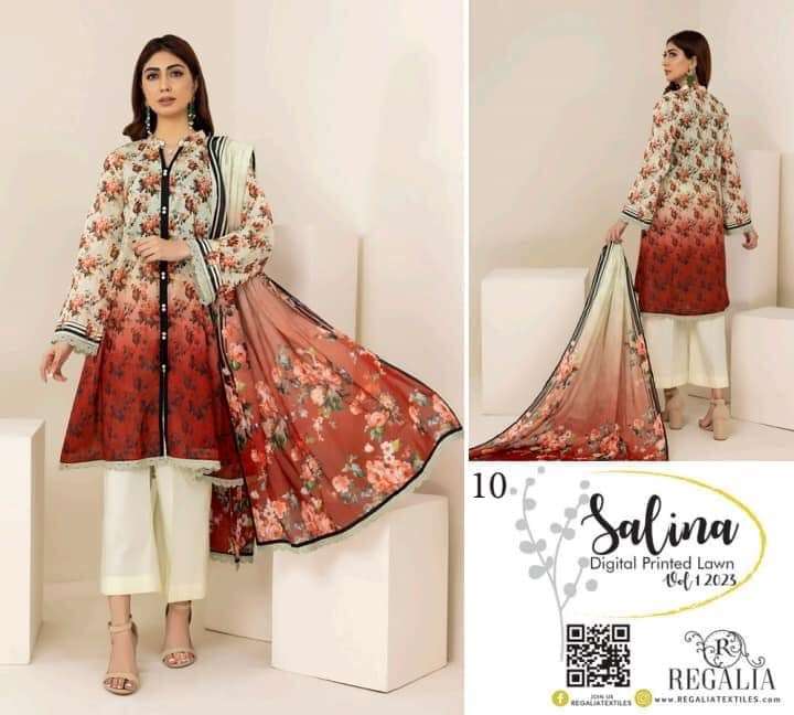  SALINA DIGITAL PRINTED LAWN VOL 1 2023 by REGALIA - 14