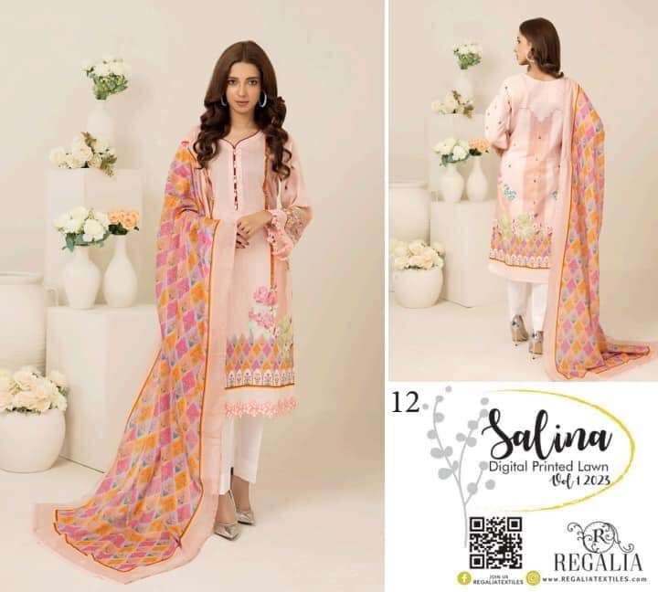  SALINA DIGITAL PRINTED LAWN VOL 1 2023 by REGALIA - 20