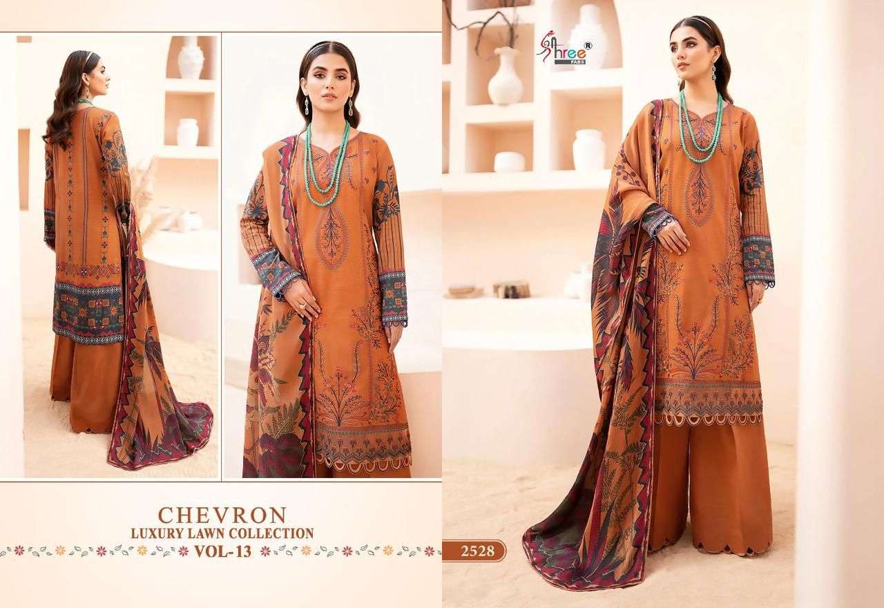 CHEVRON LUXURY LAWN COLLECTION VOL-13 - 2528