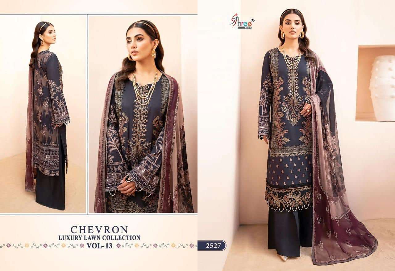 CHEVRON LUXURY LAWN COLLECTION VOL-13 - 2529