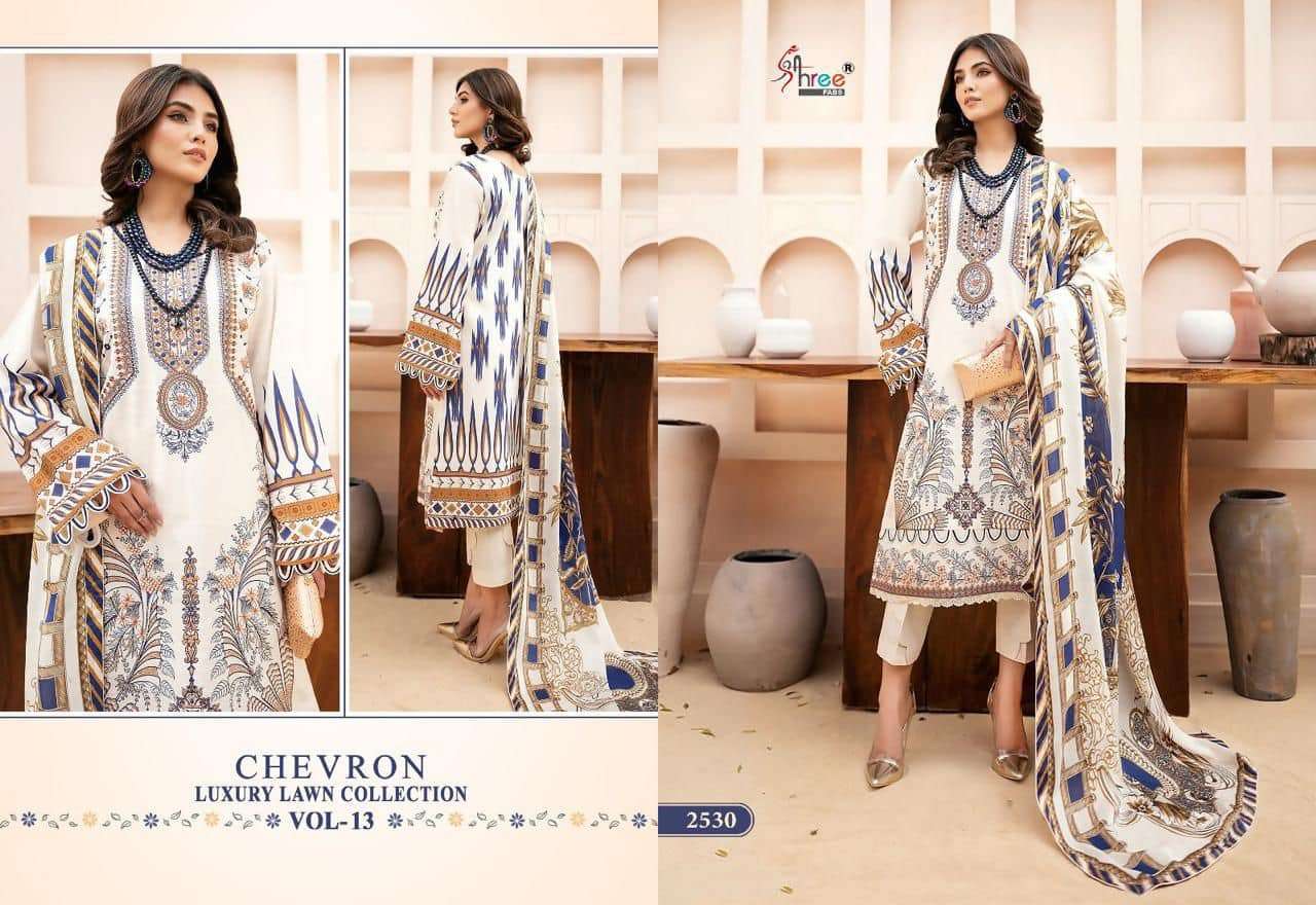 CHEVRON LUXURY LAWN COLLECTION VOL-13 - 2530