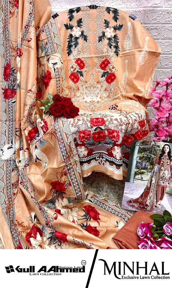 GULAHMED MINHAL EXCLUSIVE COTTON COLLECTION VOL 01 - 1003