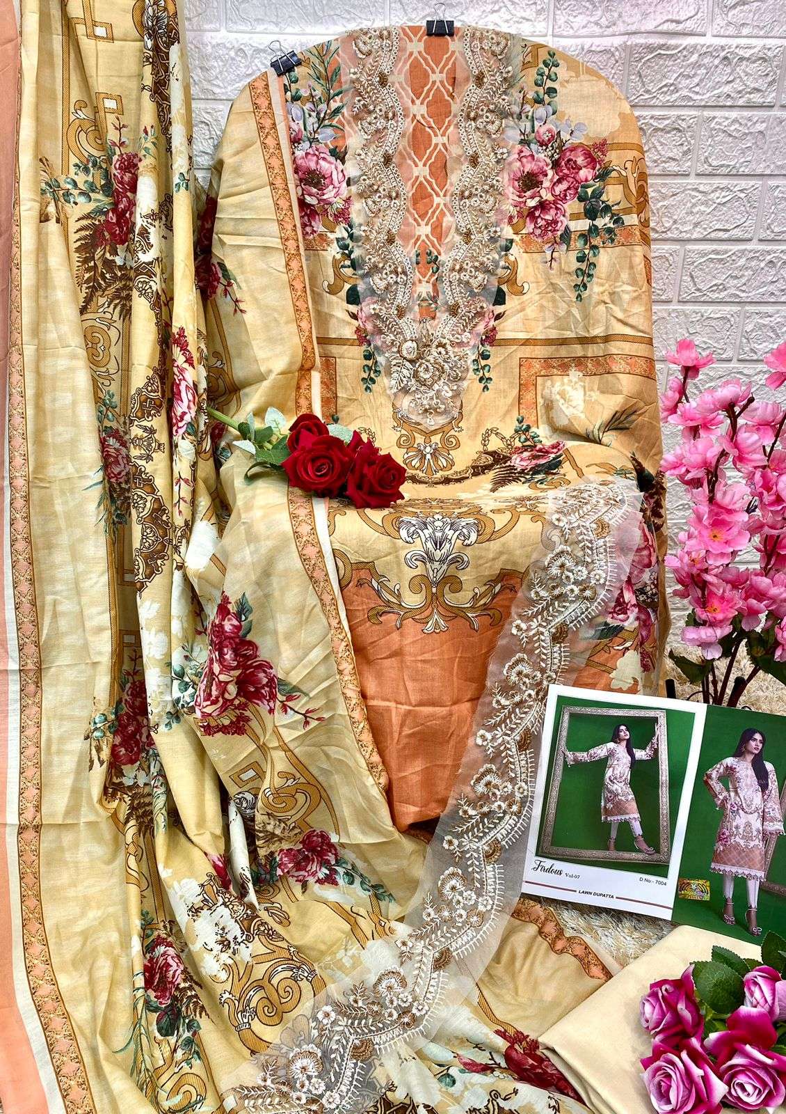 SHARADDHA DESIGNER FIRDOUS VOL-7 - 7001A