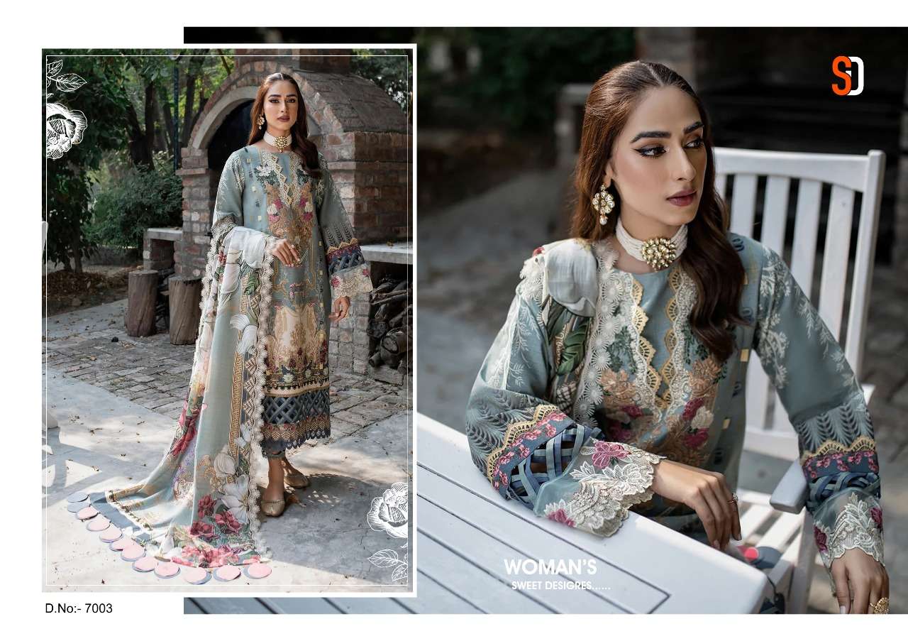 SHARADDHA DESIGNER FIRDOUS VOL-7 - 7004