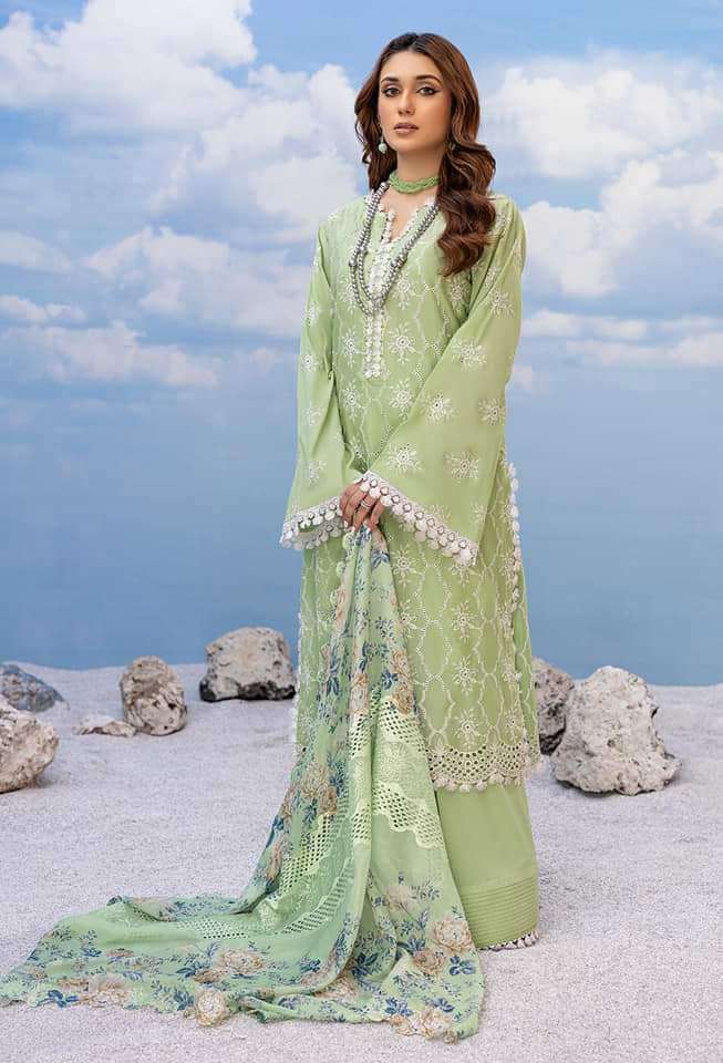 buy Adan s Libas Fuchsia Embroidered Chikankari Lawn Collection