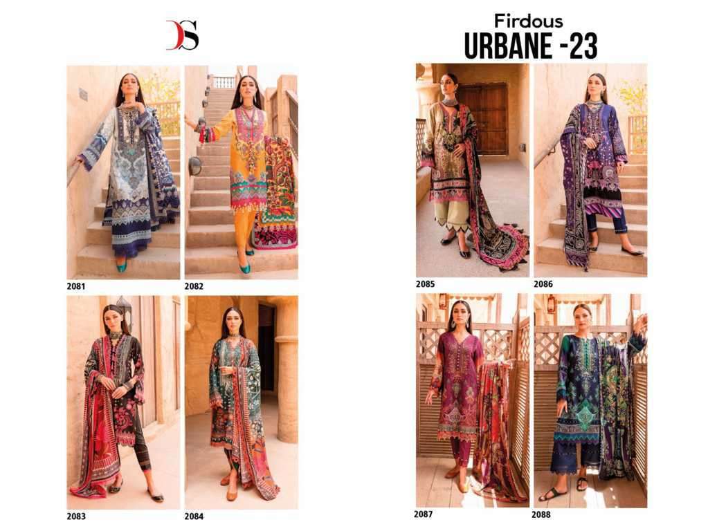 Deepsy Firdous Urbane Vol 23 - 01-08 -COTTON