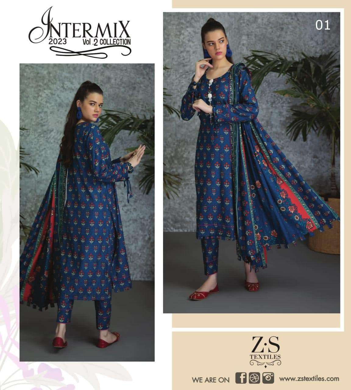 INTERMIX Lawn Vol 2 by ZS Textiles - 04