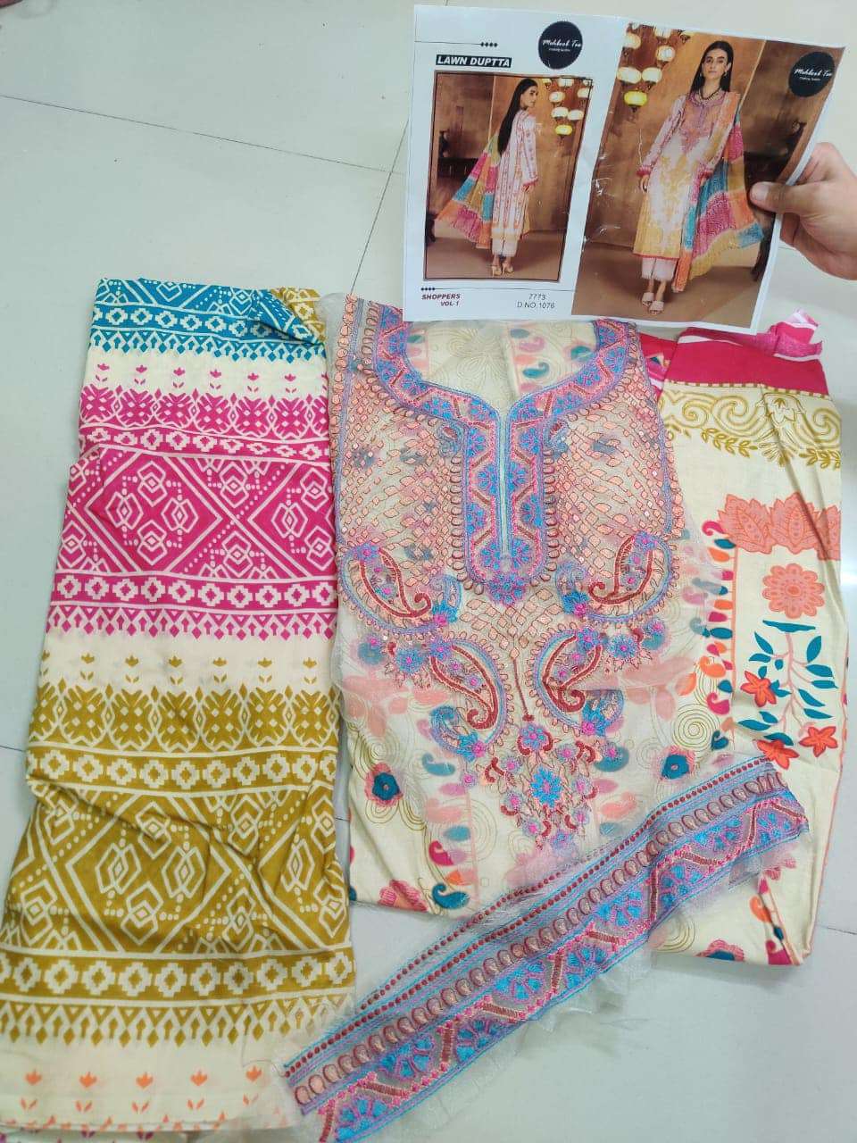 MEHBOOB TEX SHOPPERS VOL-1 A