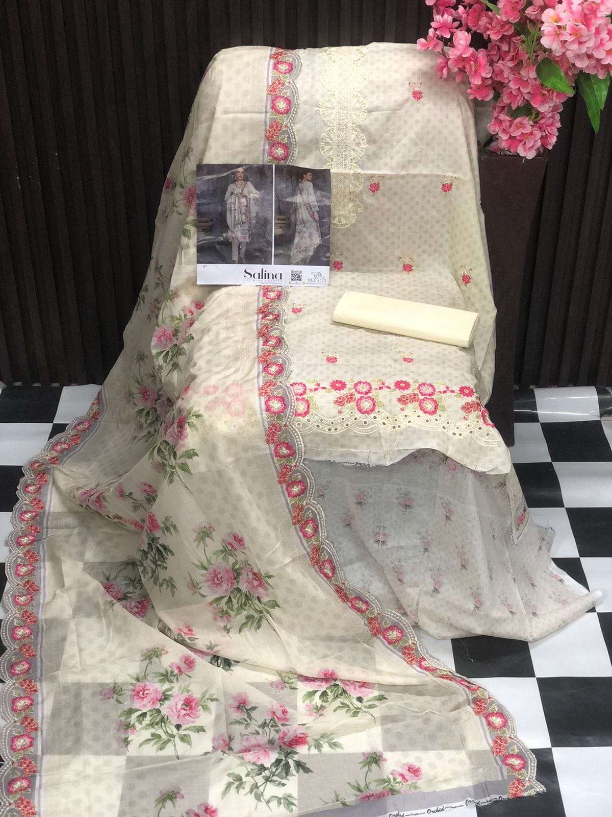 SALINA CUTWORK DUPATTA VOL 2 - 16