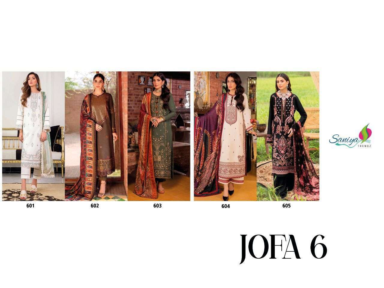 SANIYA TRENDZ JOFA VOL 6 - 01-05
