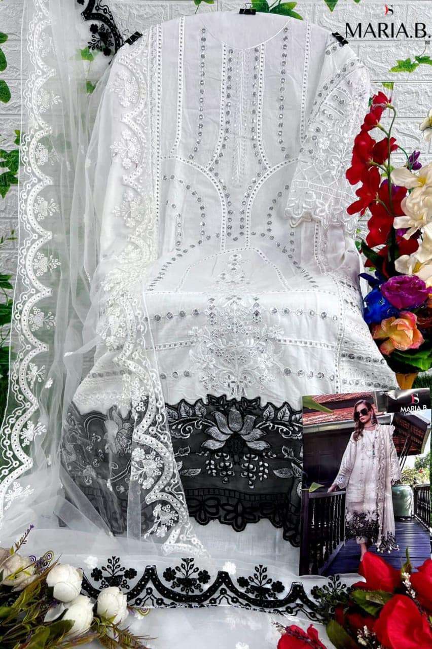  MARIA.y B embroidered Lawn by DEEPSY - 3322 A