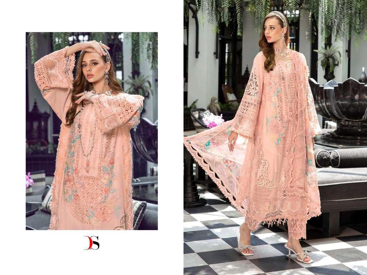  MARIA.y B embroidered Lawn by DEEPSY - 3326