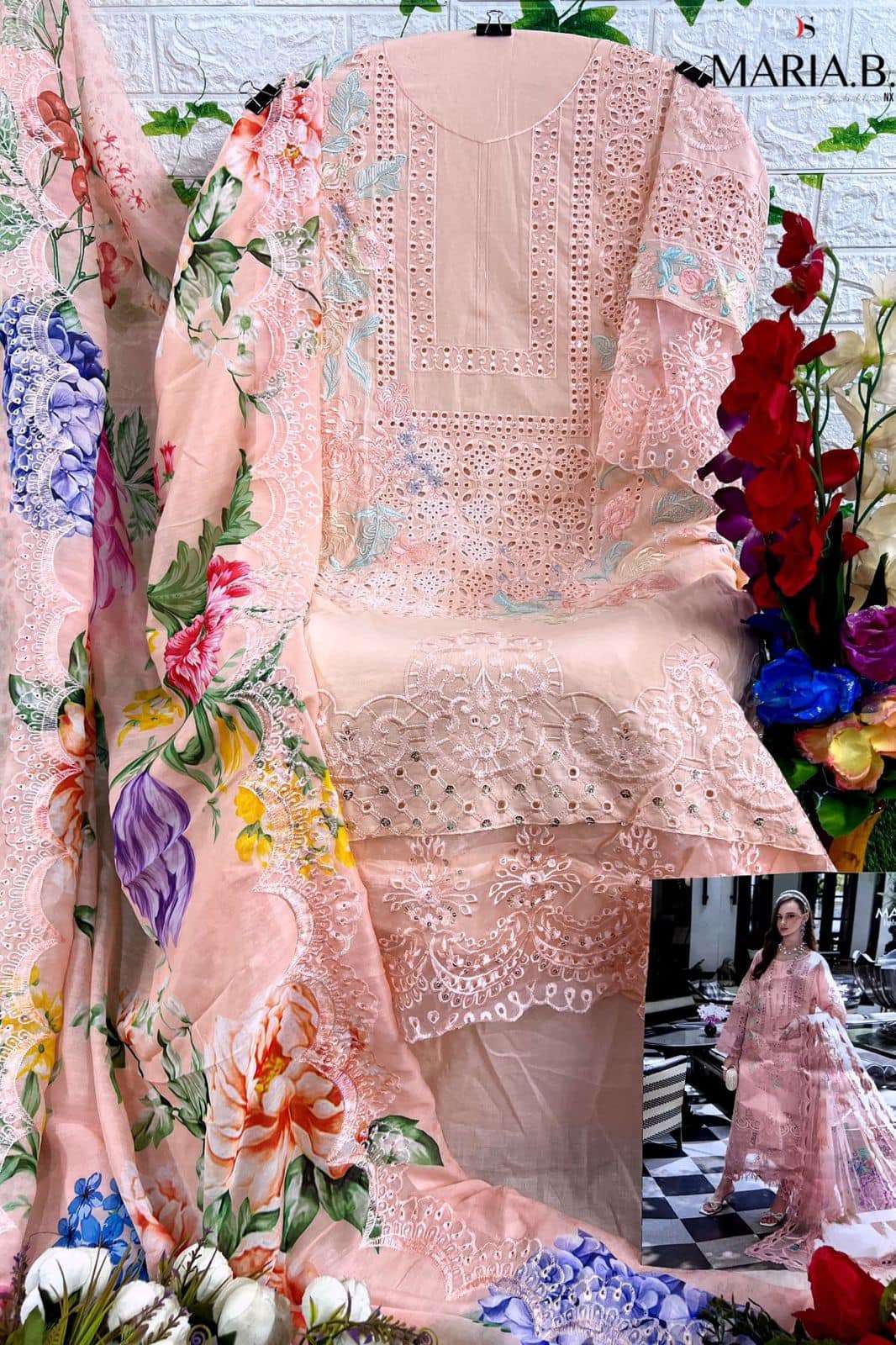  MARIA.y B embroidered Lawn by DEEPSY - 3326 A