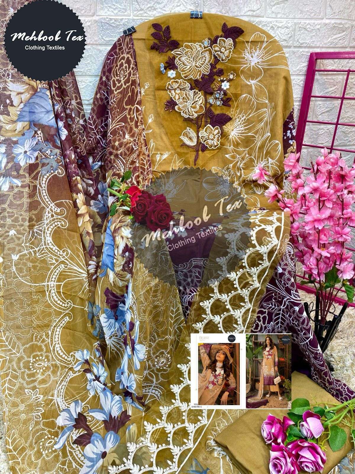 Adan Libas Open Pic by Mehboob Tex-02