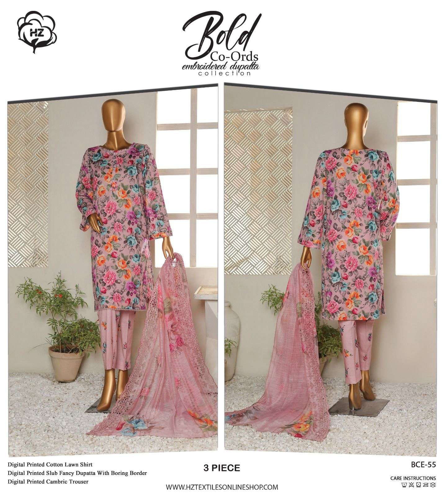 CO ORDS EMBROIDERED by H.Z BOLD -01