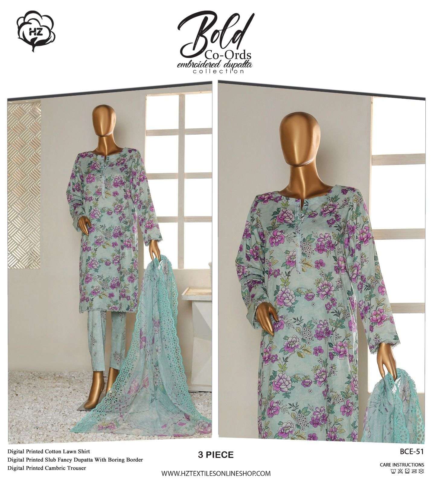 CO ORDS EMBROIDERED by H.Z BOLD -05