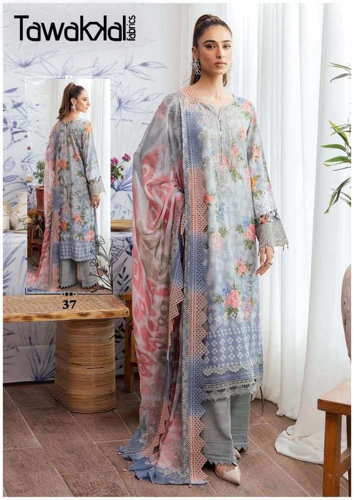 Mehroz Luxury Cotton Vol 4 by Tawakkal-01