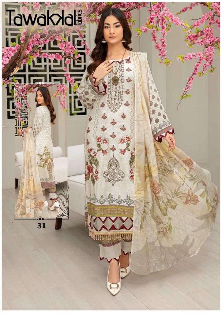 Mehroz Luxury Cotton Vol 4 by Tawakkal-03