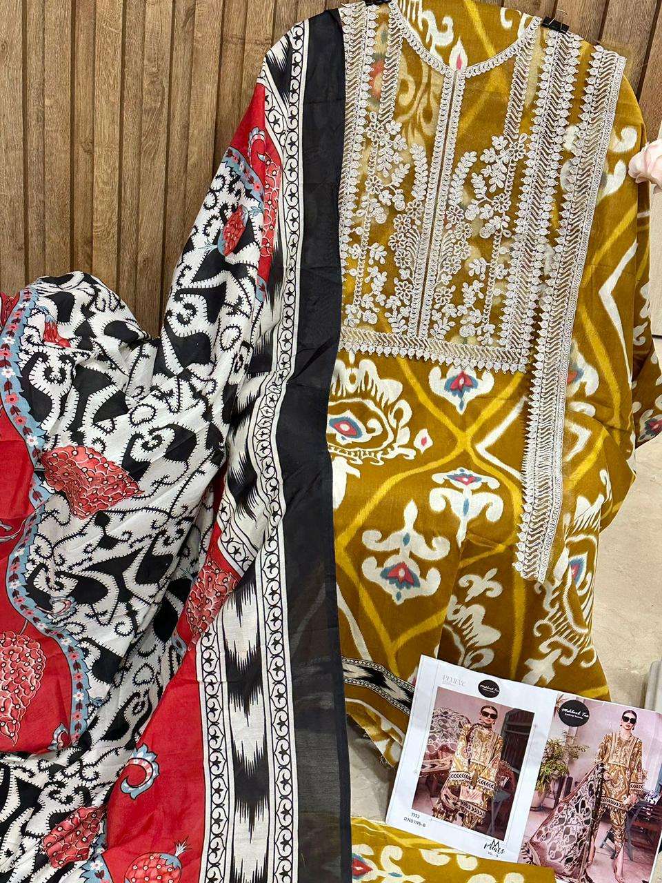 M print vol 13 D no:- 1195(7773) ABCD By Mehboob Tex-08