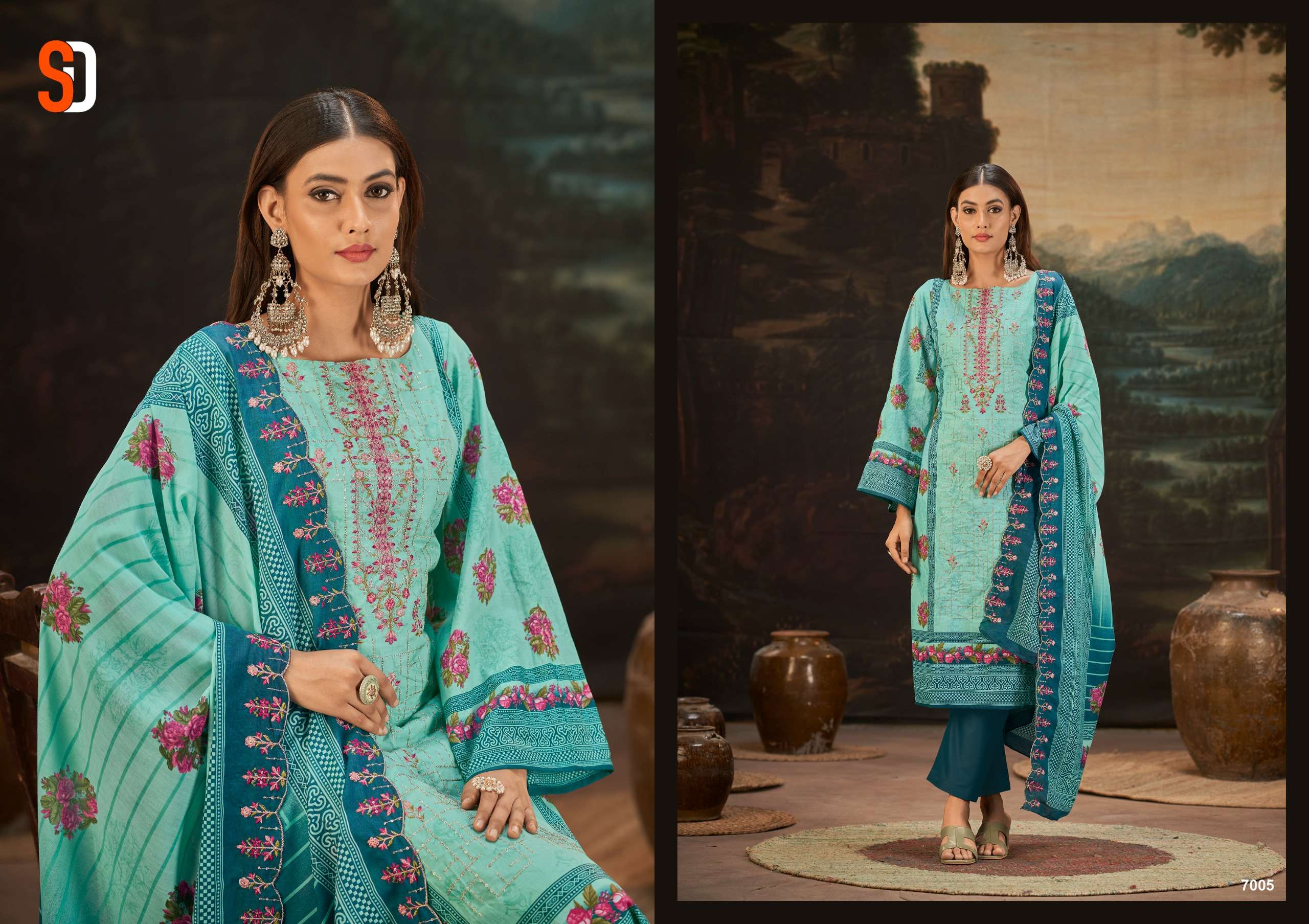 BIN SAEED VOL-7 SHARDDHA DESIGNER-06