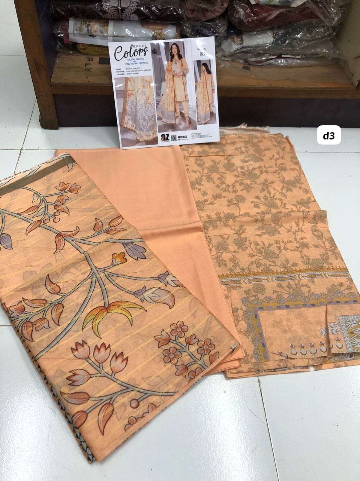 COLORS Digital Printed Lawn Open Pic by Al Zohaib-02