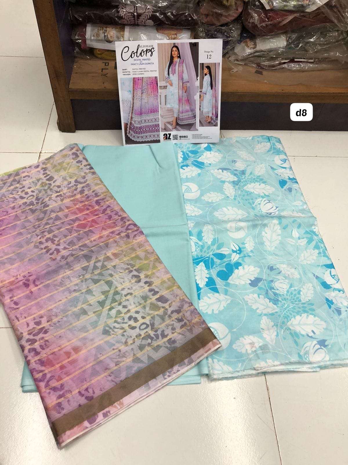 COLORS Digital Printed Lawn Open Pic by Al Zohaib-03