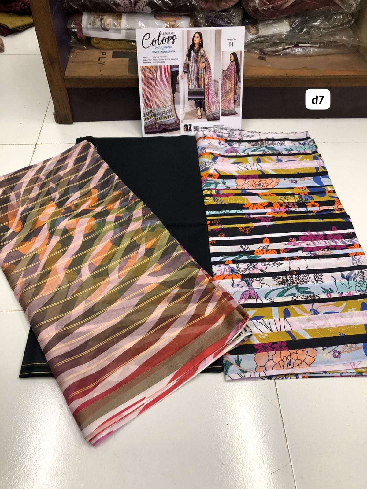COLORS Digital Printed Lawn Open Pic by Al Zohaib-11