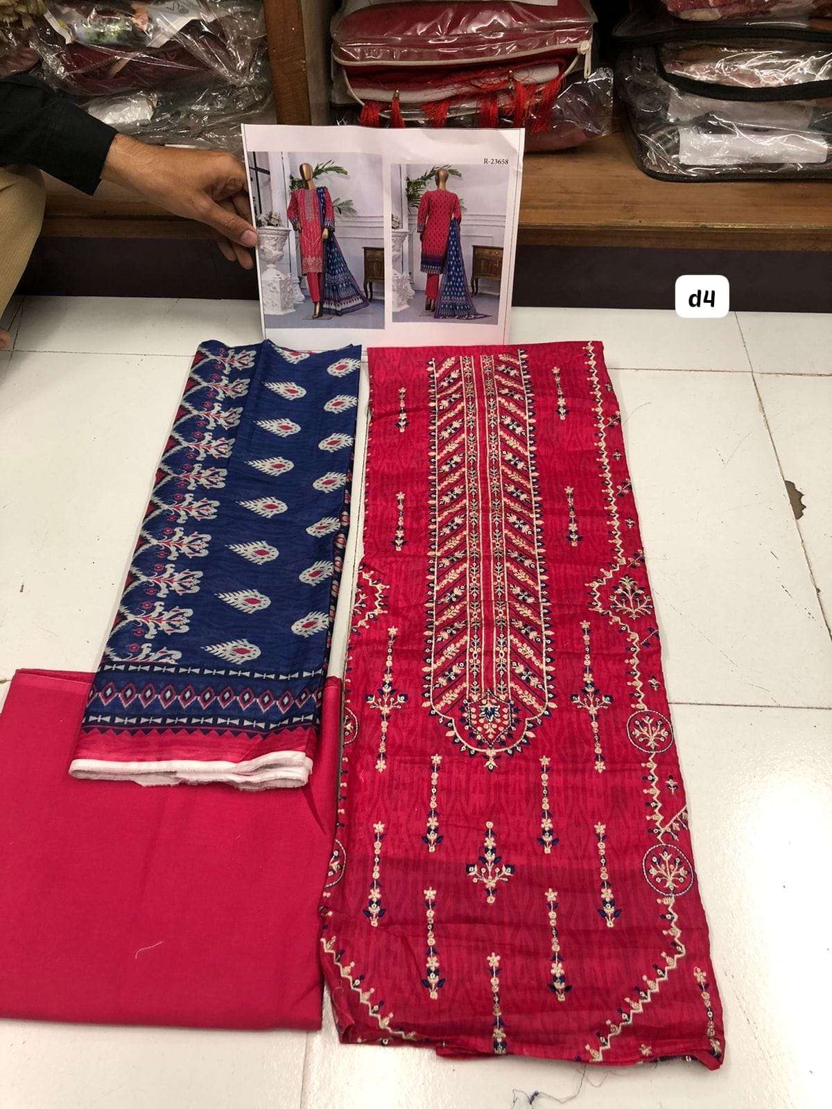 RIWAYAT Vol 2 Unstitched Lawn 2024 Ope pics Riwayat -01