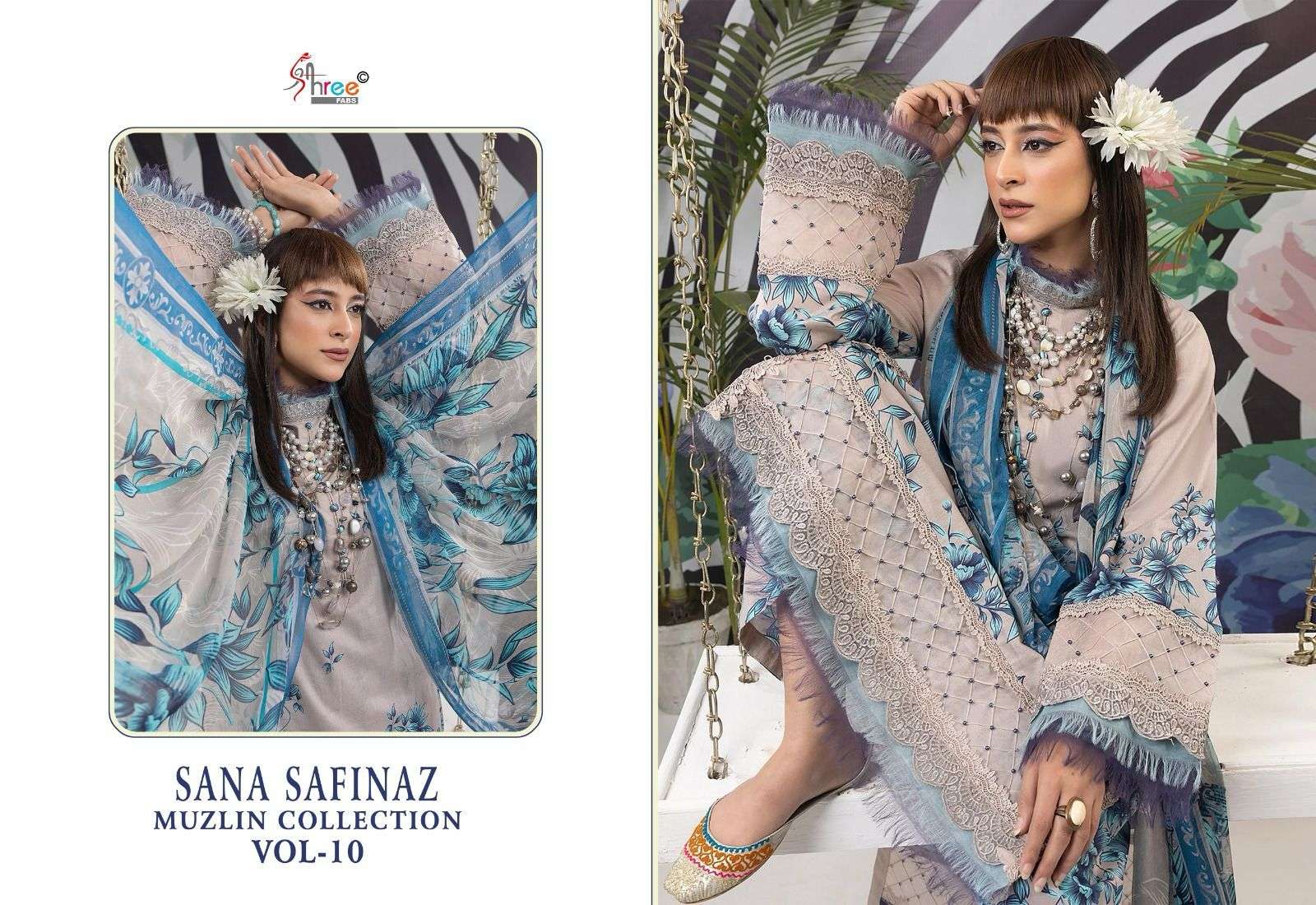 SANA SAFINAZ MUZLIN COLLOECTION VOL-10 by Shree-01
