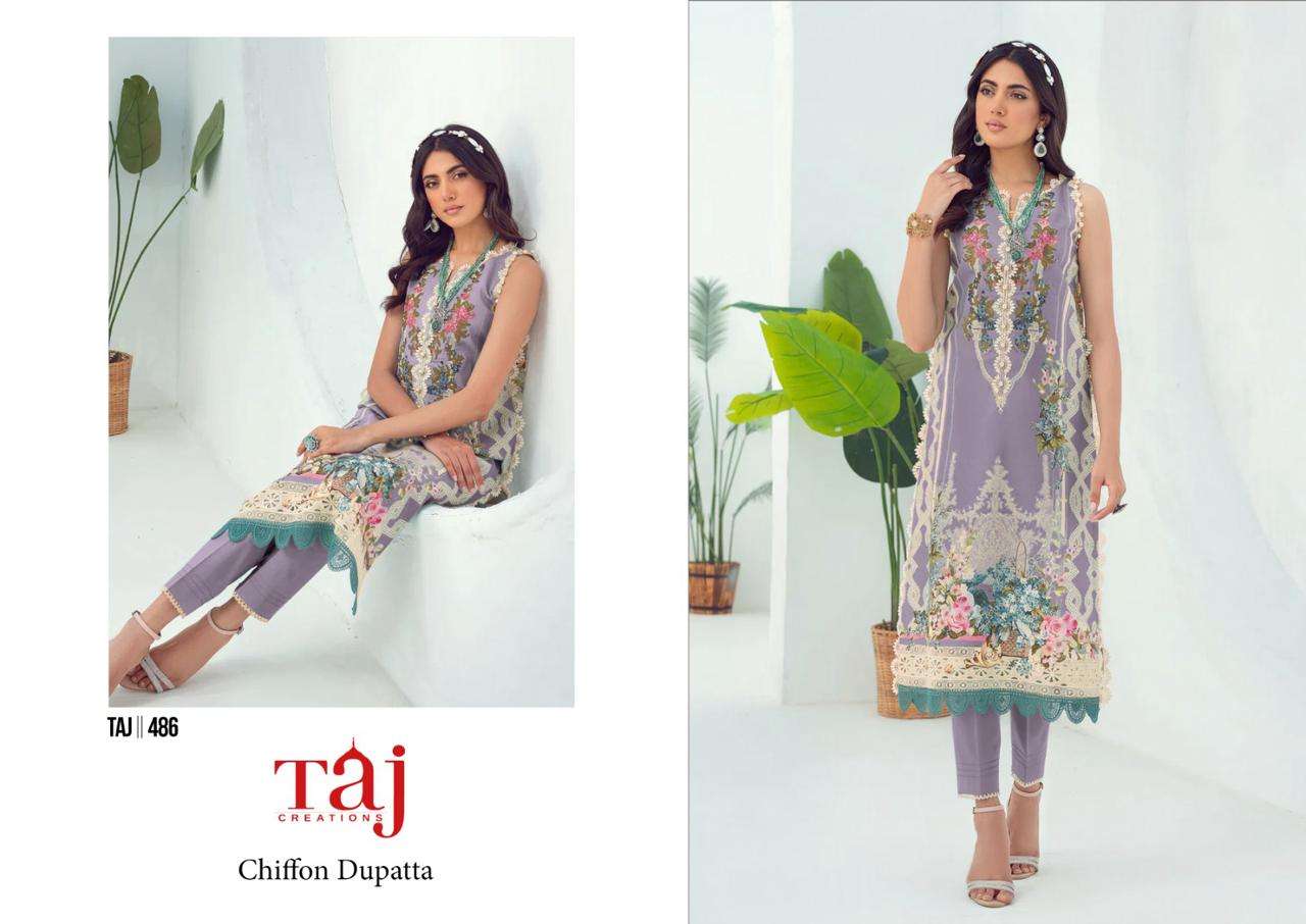 Super Hit Design D No 484 & 486 by Taj-03