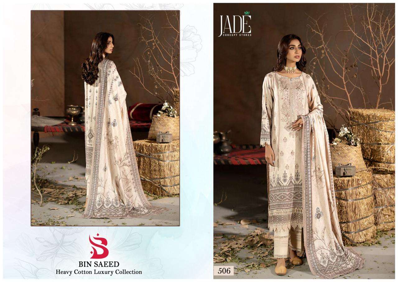  Bin Saeed Heavy Cotton Luxury Collection Vol 5 BY Jade-02
