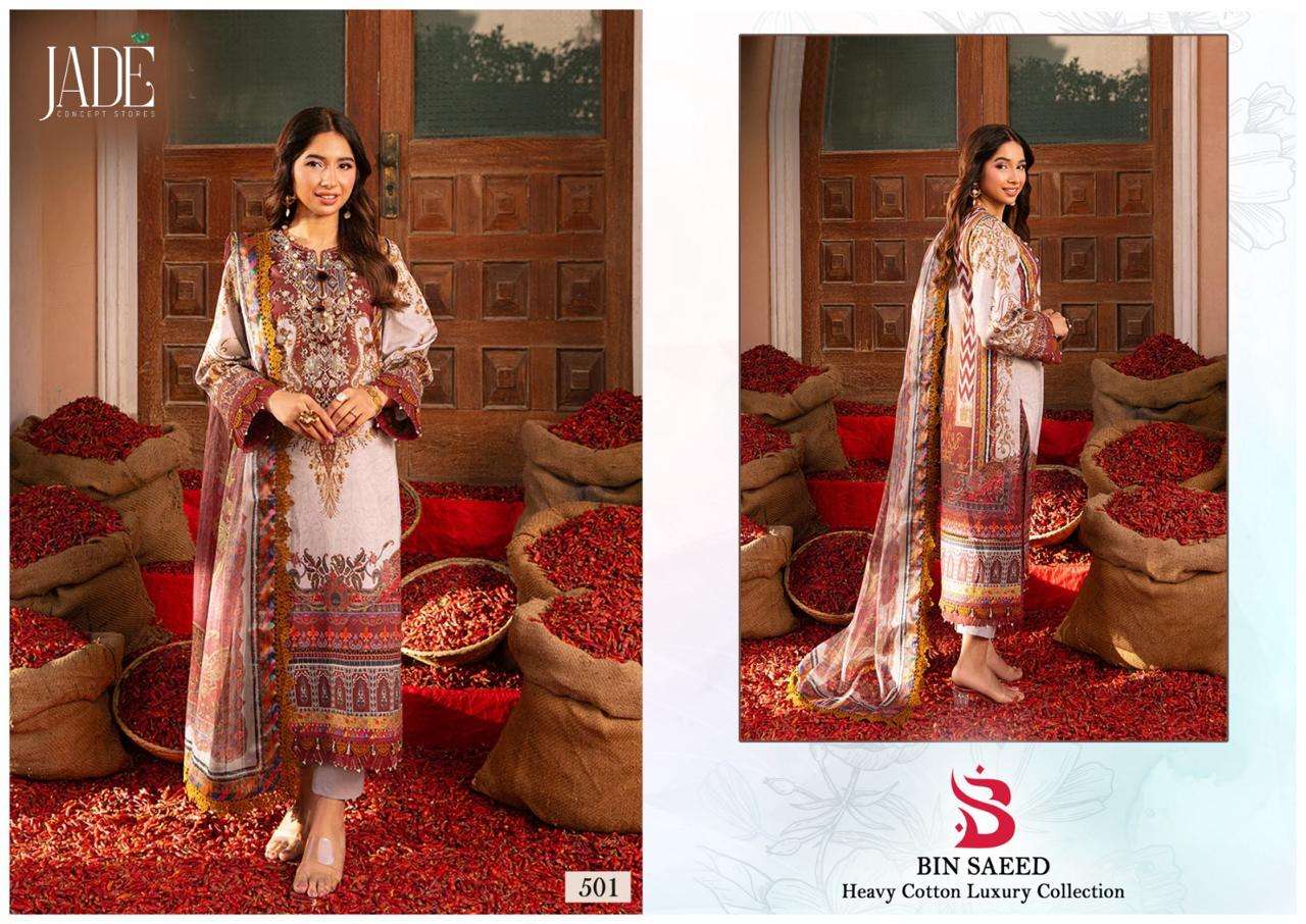  Bin Saeed Heavy Cotton Luxury Collection Vol 5 BY Jade-03