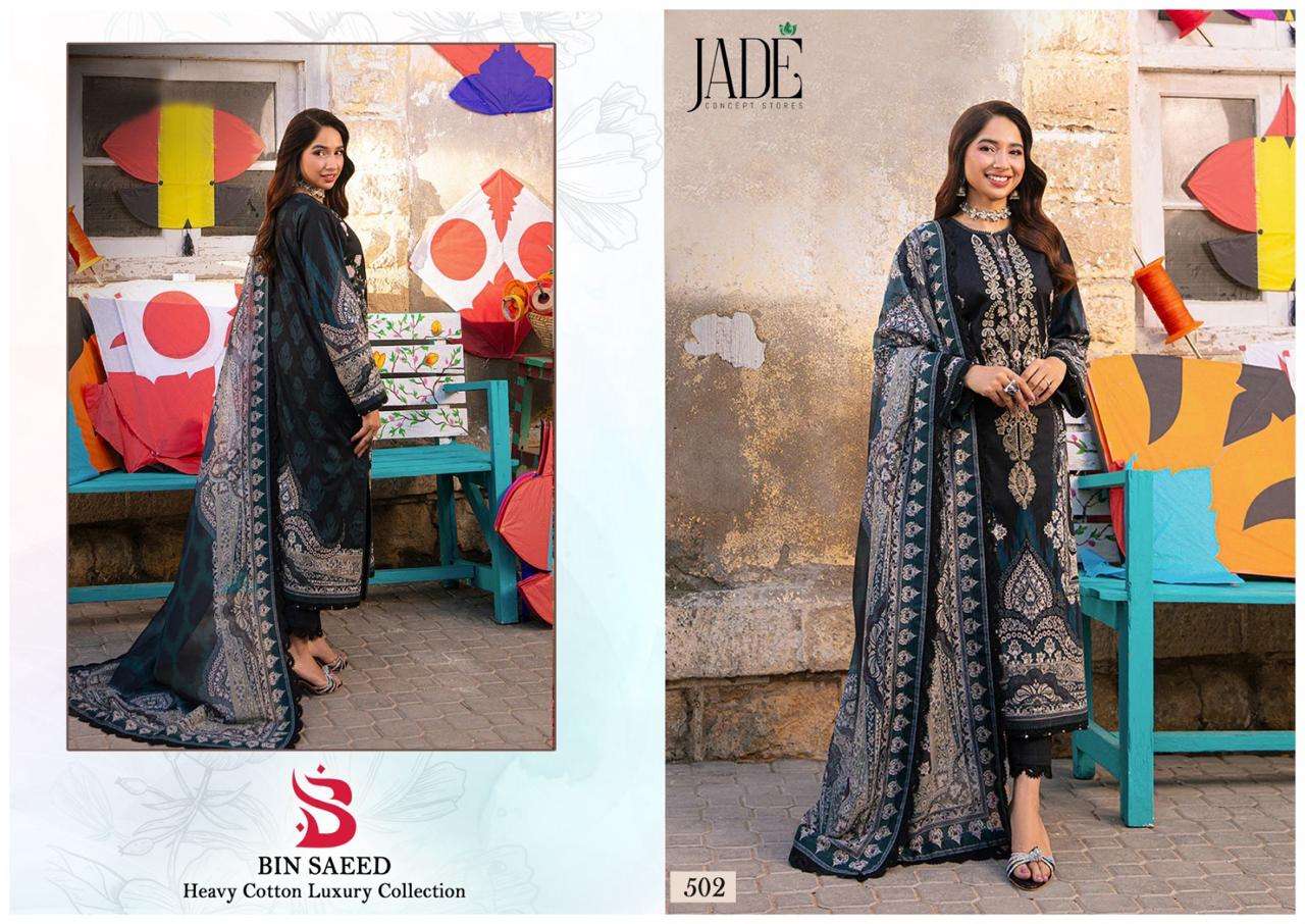  Bin Saeed Heavy Cotton Luxury Collection Vol 5 BY Jade-05