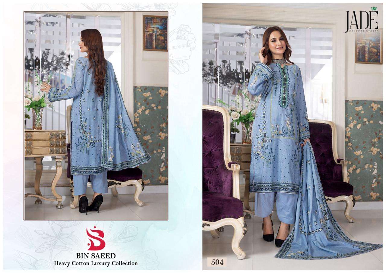  Bin Saeed Heavy Cotton Luxury Collection Vol 5 BY Jade-07