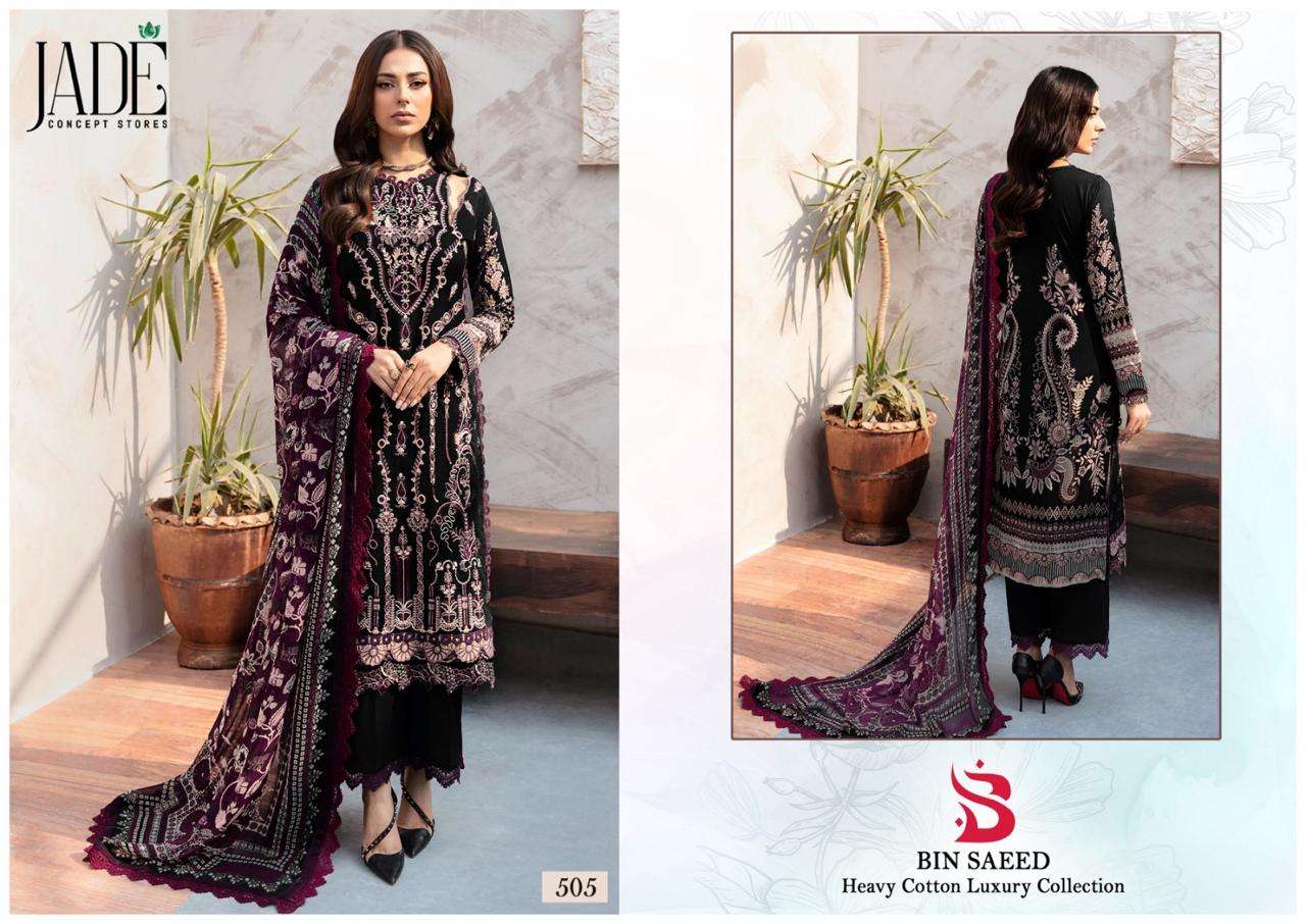  Bin Saeed Heavy Cotton Luxury Collection Vol 5 BY Jade-09