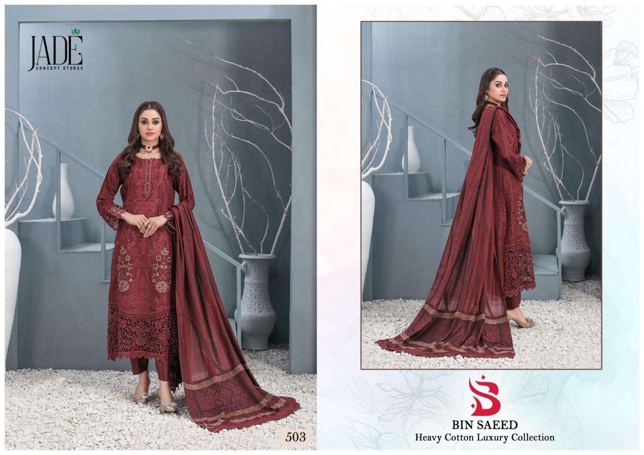  Bin Saeed Heavy Cotton Luxury Collection Vol 5 BY Jade-11