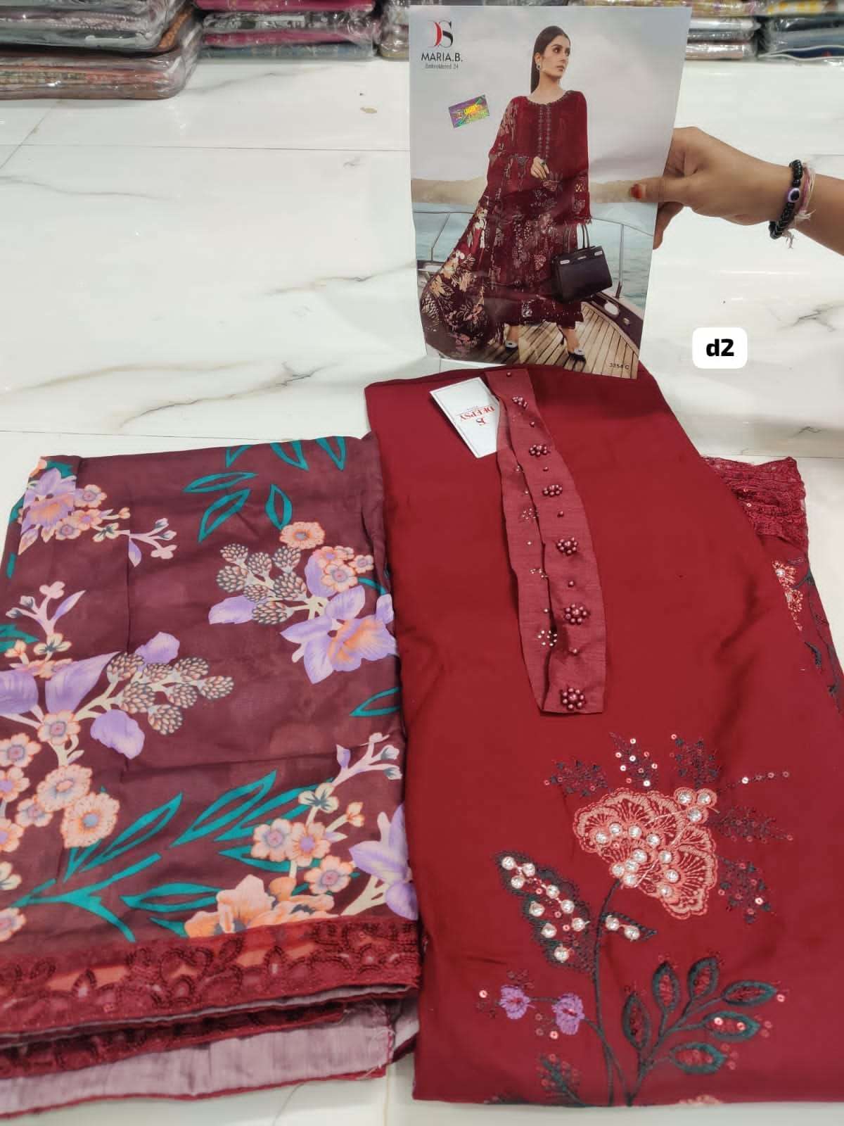  D NO:3354 MARIAB-24 Open Pic by DEEPSY SUITS-01